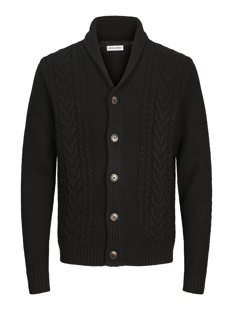 Вязаный кардиган JACK & JONES, черный
Вязаный кардиган JACK & JONES, черный