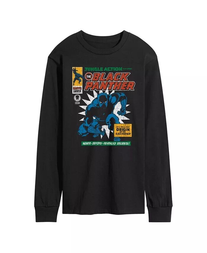 Мужская футболка с длинным рукавом Black Panther AIRWAVES, черный
Мужская футболка с длинным рукавом Black Panther AIRWAVES, черный