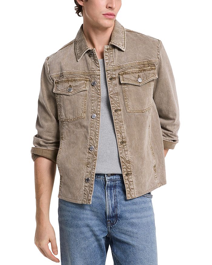 Джинсовая рубашка-куртка Hem Michael Kors, зеленый
Джинсовая рубашка-куртка Hem Michael Kors, зеленый