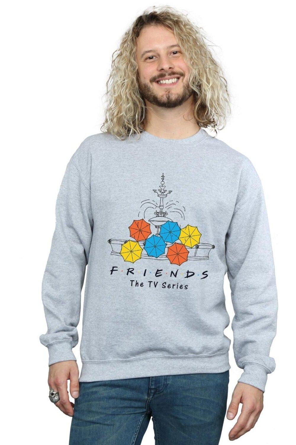 Толстовка с фонтаном и зонтиками Friends, серый
Толстовка с фонтаном и зонтиками Friends, серый