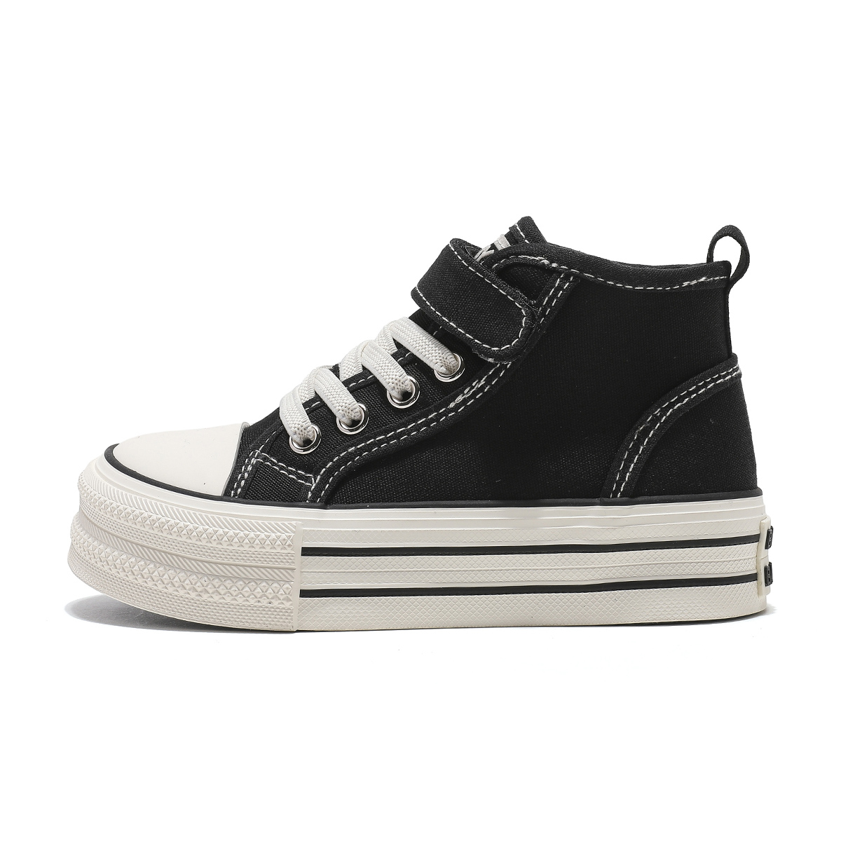 Износостойкие легкие амортизирующие детские кеды Babaya, черный
Износостойкие легкие амортизирующие детские кеды Babaya, черный