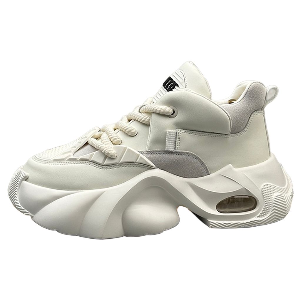 Износостойкие низкие кроссовки на массивной подошве для мужчин TONYBEAR, White
Износостойкие низкие кроссовки на массивной подошве для мужчин TONYBEAR, White