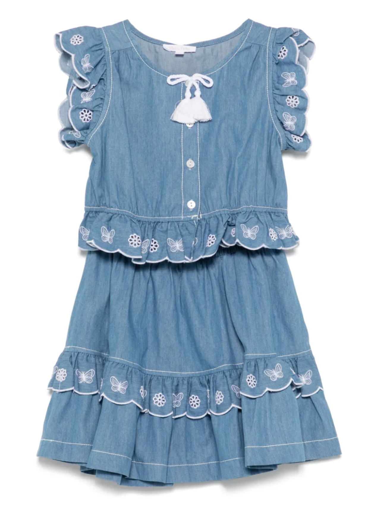 Комплект из блузки и юбки с вышивкой Patachou, синий
Комплект из блузки и юбки с вышивкой Patachou, синий