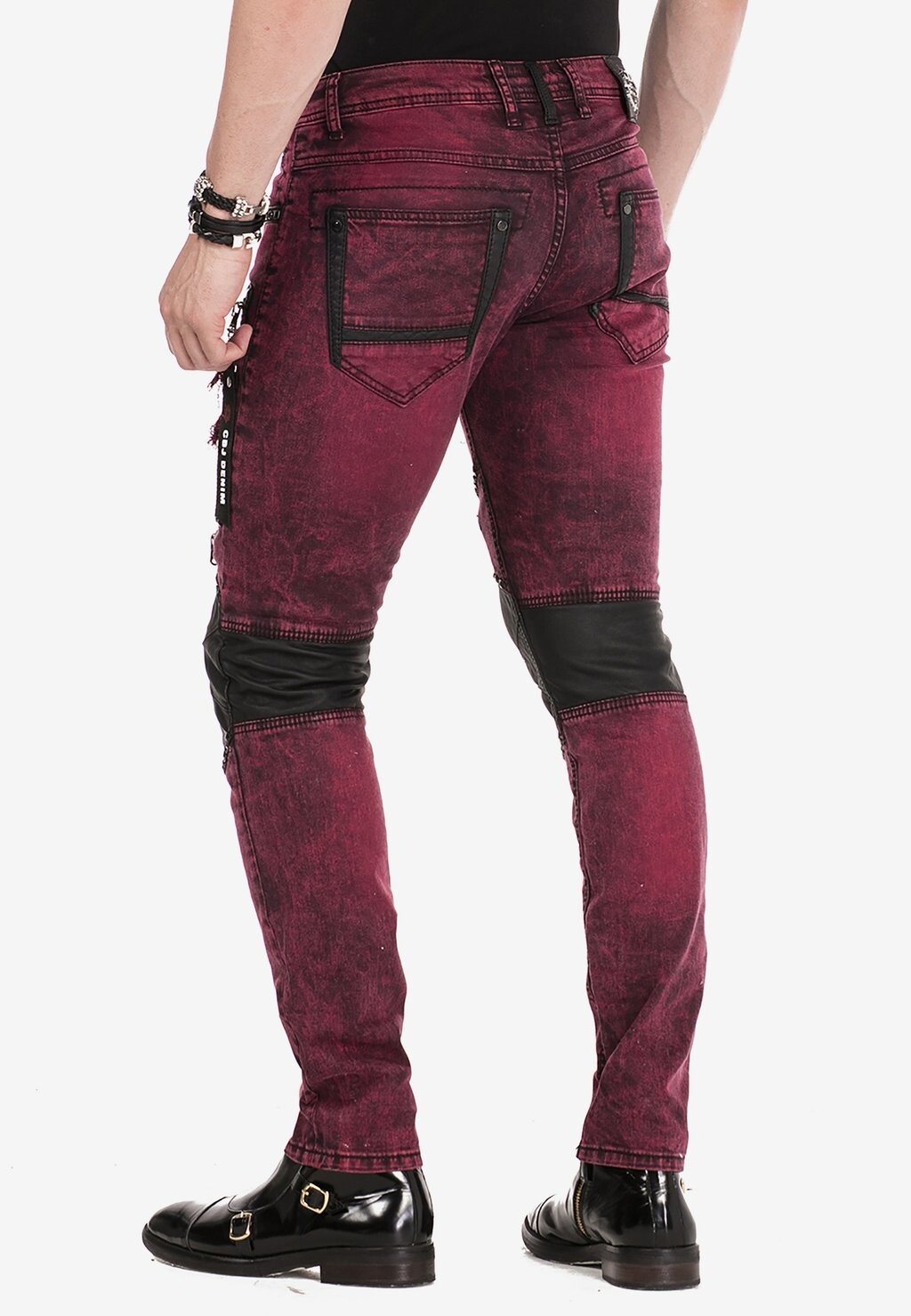 Джинсы облегающие Cipo & Baxx, темно-красный
Джинсы облегающие Cipo & Baxx, темно-красный