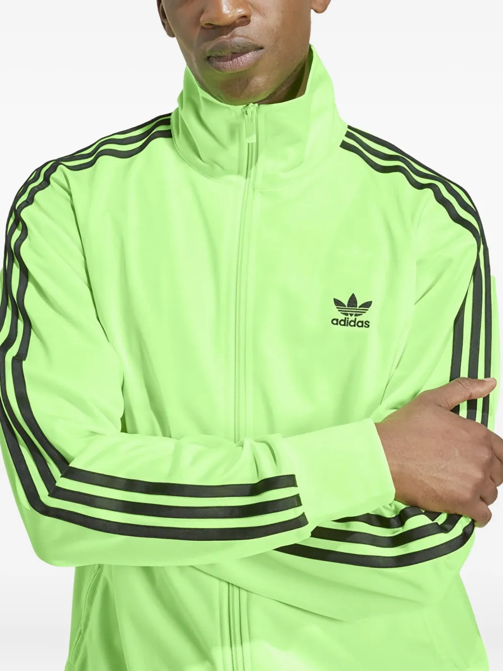 Куртка Firebird Adicolor с полосками Adidas, зеленый
Куртка Firebird Adicolor с полосками Adidas, зеленый