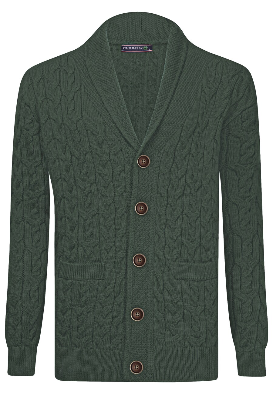 Вязаный кардиган Felix Hardy, темно-зеленый
Вязаный кардиган Felix Hardy, темно-зеленый