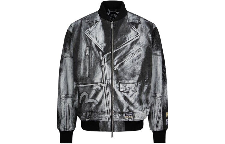 Куртка мужская ковбойская черная по всей земле Evisu, черный
Куртка мужская ковбойская черная по всей земле Evisu, черный