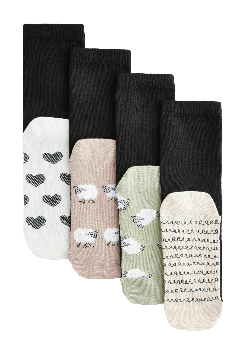 Носки 4 PACK Next, бежевый 
Носки 4 PACK Next, бежевый