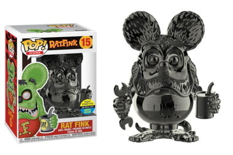 Pop!Icons Rat Fink Toy Tokyo San Diego, ограниченный выпуск, 2019 г. (серый хром) Funko POP!
Pop!Icons Rat Fink Toy Tokyo San Diego, ограниченный выпуск, 2019 г. (серый хром) Funko POP!