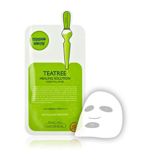 Незаменимая успокаивающая маска для лица, 24 мл Mediheal, Teatree Care Solution Essential Mask EX
Незаменимая успокаивающая маска для лица, 24 мл Mediheal, Teatree Care Solution Essential Mask EX