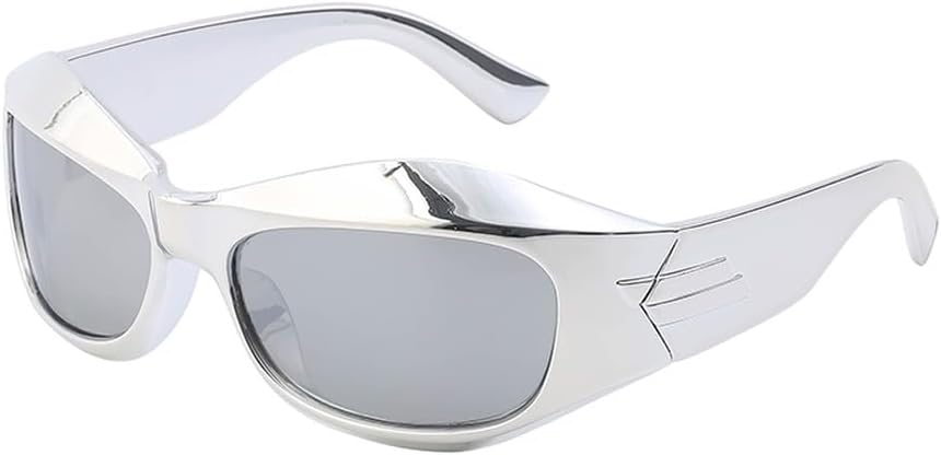 Солнцезащитные очки в стиле киберпанк для женщин и мужчин, спортивные солнцезащитные очки для женщин, очки в стиле стимпанк, серебристые, защита от УФ-излучения UV400 HYYZZC, C9 Silver
Солнцезащитные очки в стиле киберпанк для женщин и мужчин, спортивные солнцезащитные очки для женщин, очки в стиле стимпанк, серебристые, защита от УФ-излучения UV400 HYYZZC, C9 Silver