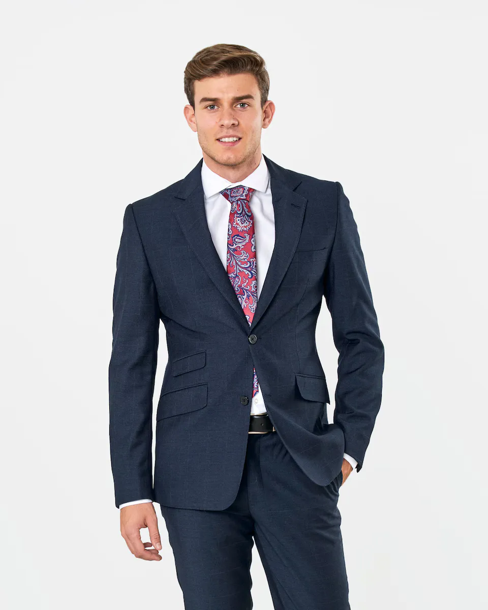 Приталенный мужской пиджак синего цвета Spagnolo, синий
Приталенный мужской пиджак синего цвета Spagnolo, синий