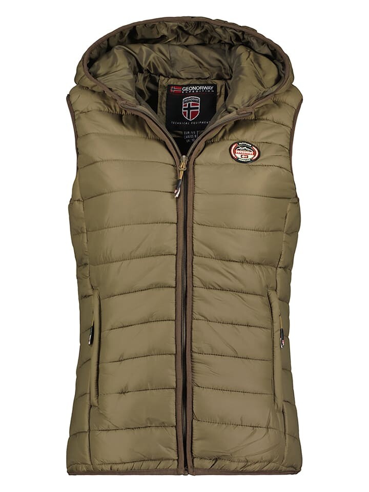 Стеганый жилет Geographical Norway Steppweste Vatika, хаки
Стеганый жилет Geographical Norway Steppweste Vatika, хаки