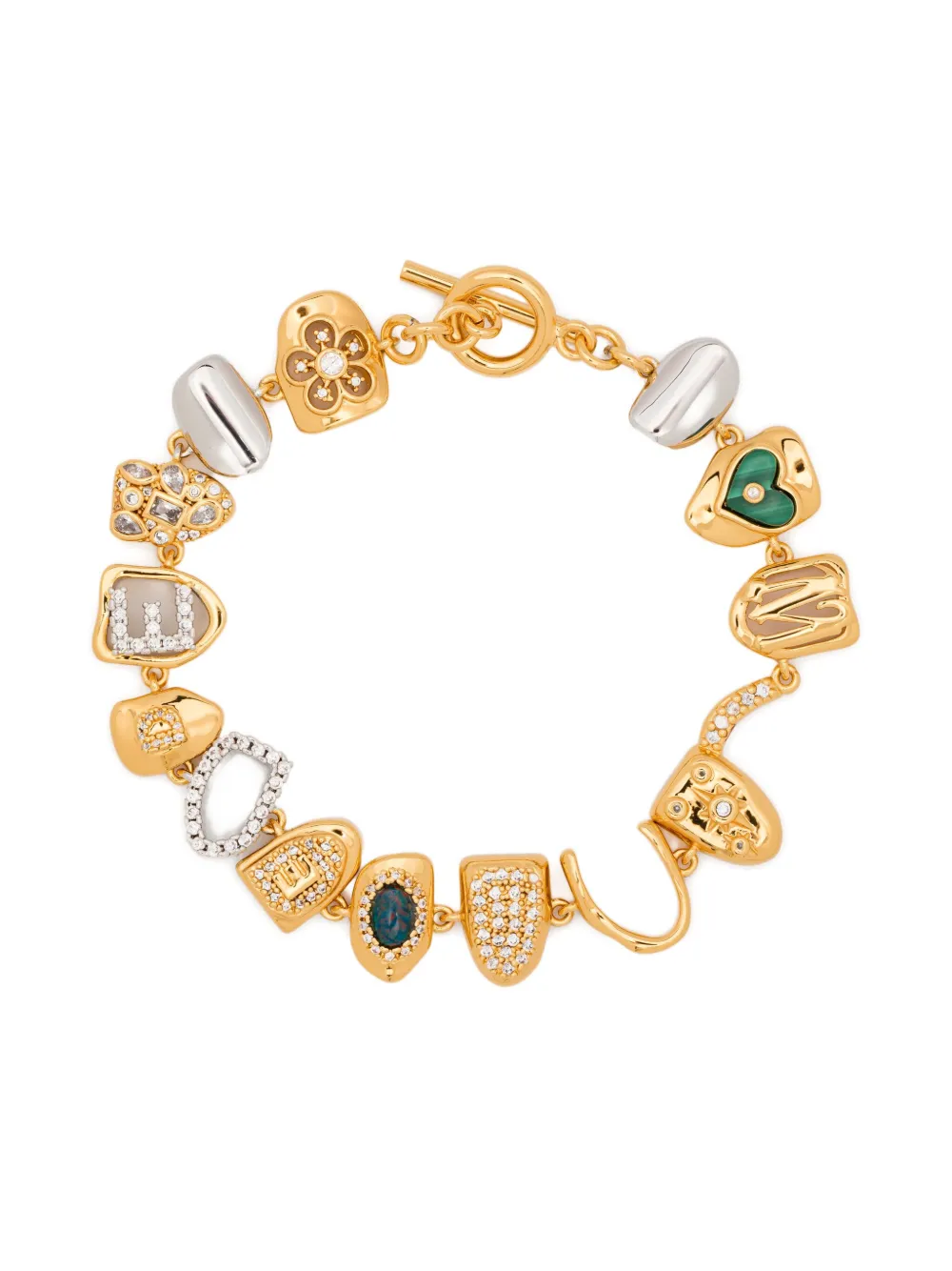 Браслет Erin Taylor из желтого золота с кубическим цирконием Medea, золотистый
Браслет Erin Taylor из желтого золота с кубическим цирконием Medea, золотистый