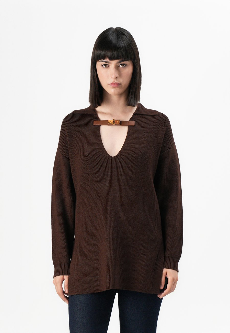 Джемпер Elisabetta Franchi Jumper, Coffee/Brown
Джемпер Elisabetta Franchi Jumper, Coffee/Brown