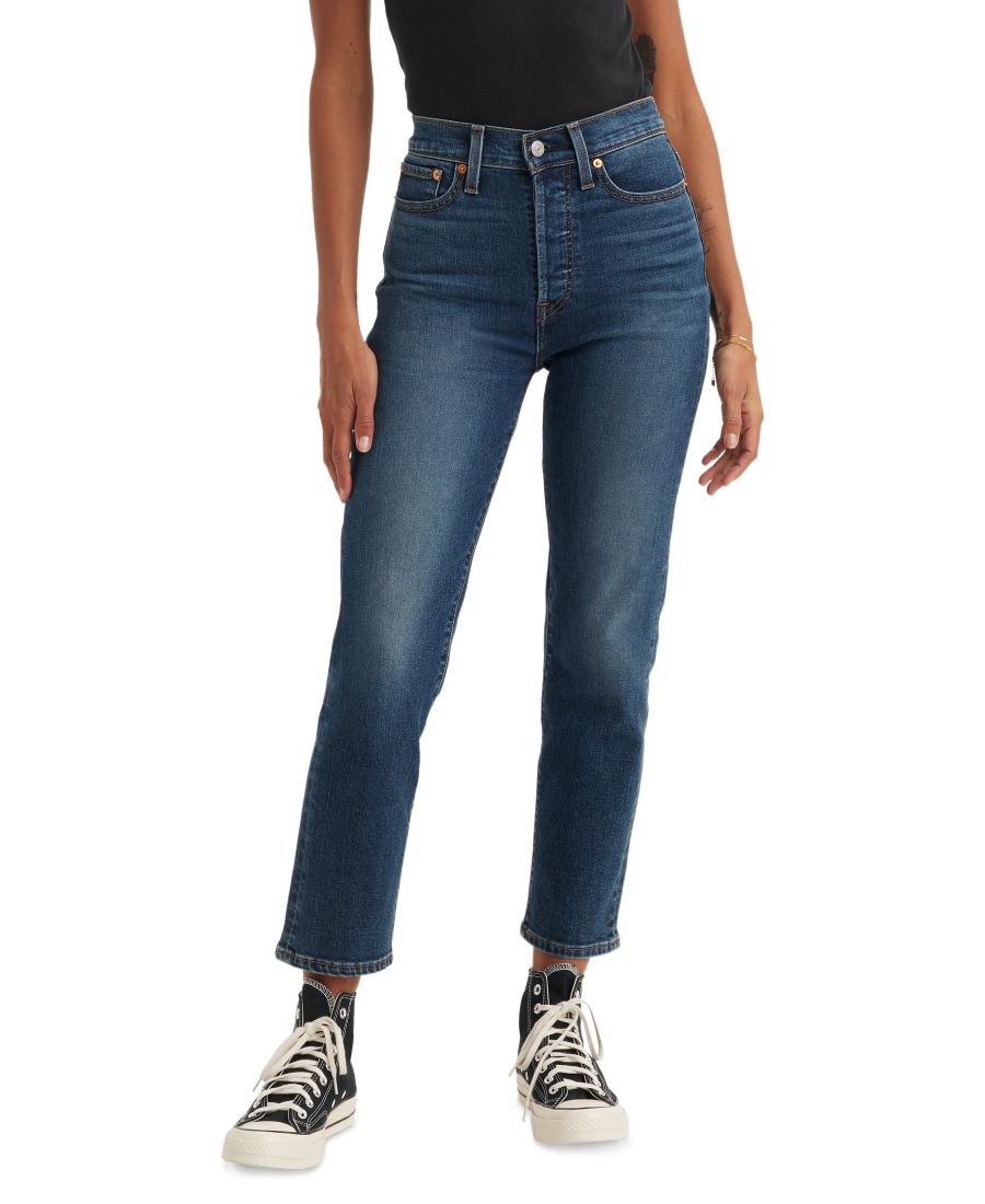 Женские джинсы прямого кроя с высокой посадкой и завышенной талией Levi's, Indigo Here We Go
Женские джинсы прямого кроя с высокой посадкой и завышенной талией Levi's, Indigo Here We Go