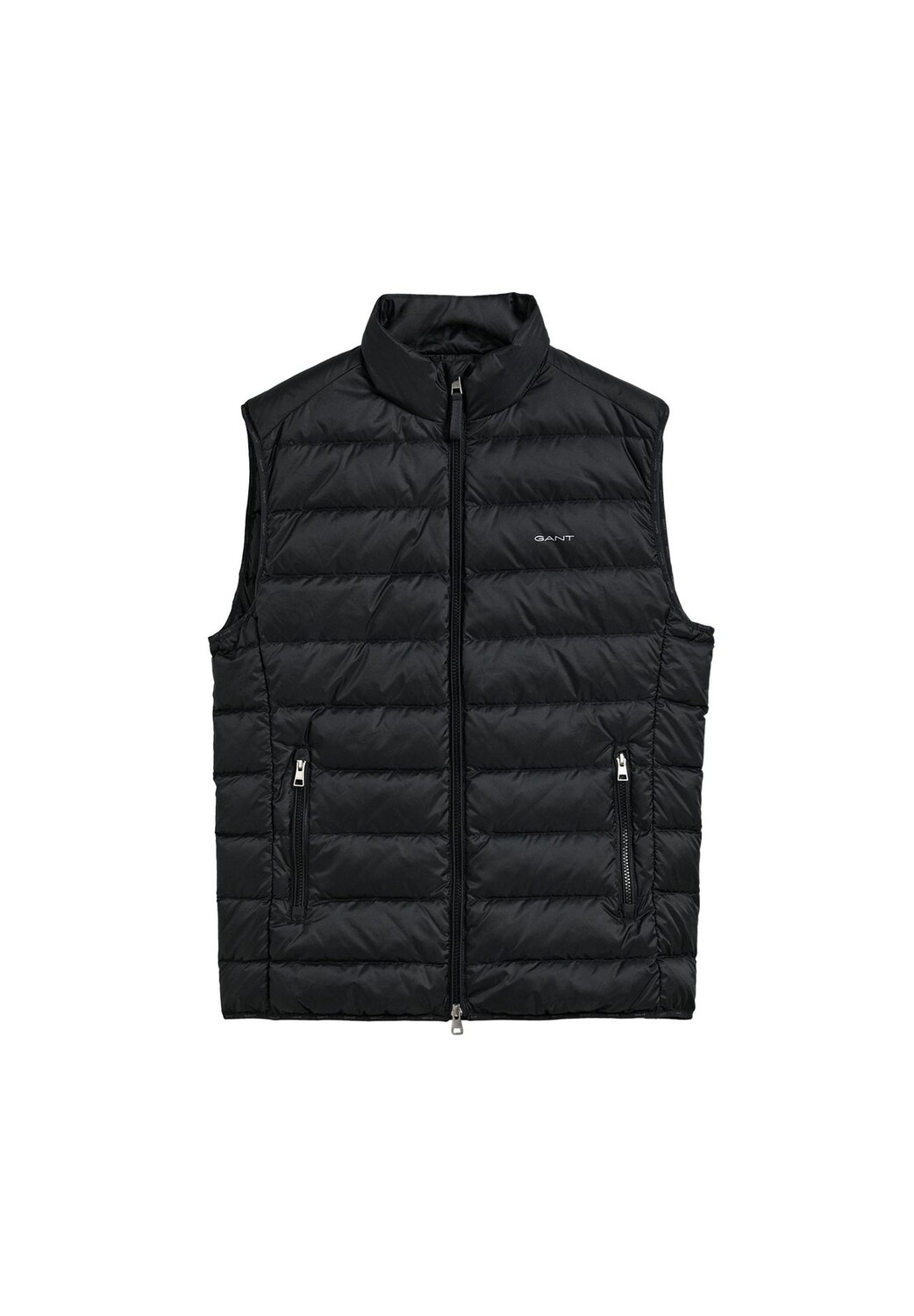 Мужской пуховый стеганый жилет - LIGHT DOWN VEST, молния, воротник-стойка GANT, черный
Мужской пуховый стеганый жилет - LIGHT DOWN VEST, молния, воротник-стойка GANT, черный