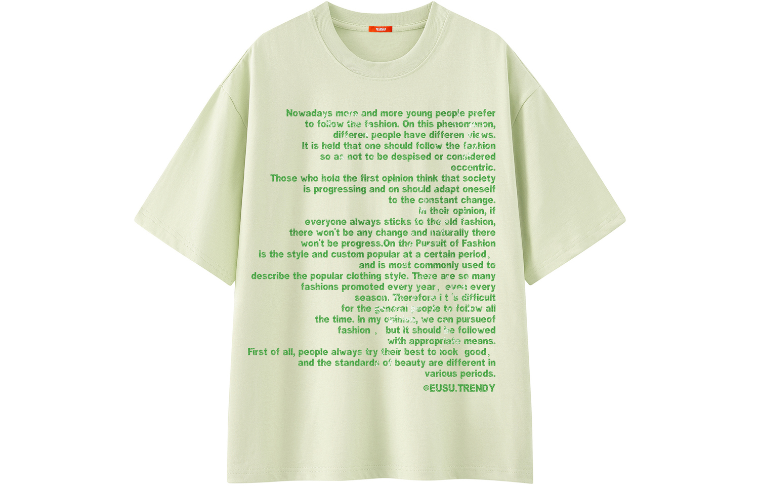 Футболка унисекс EUSU, желтый
Футболка унисекс EUSU, желтый