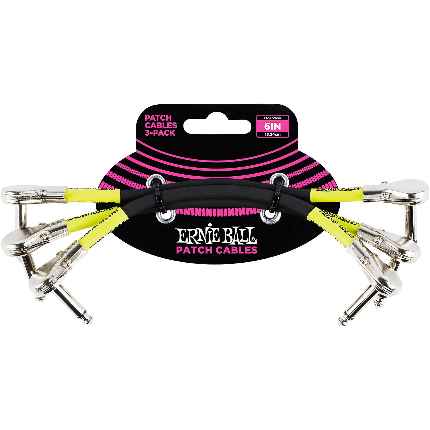Соединительный кабель Ernie Ball Pancake 6 дюймов, черный
Соединительный кабель Ernie Ball Pancake 6 дюймов, черный