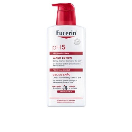 Гель для ванн Ph5 400мл, Eucerin
Гель для ванн Ph5 400мл, Eucerin