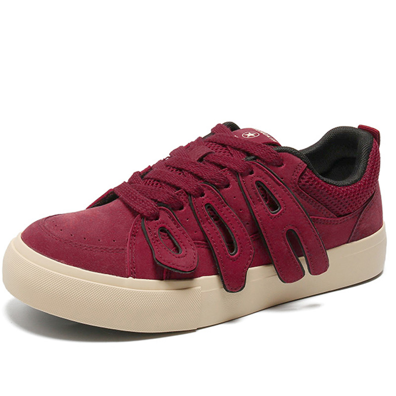 Meiretu Абразивостойкие сбалансированные легкие низкие скейтерские кроссовки мужские бордовые, цвет Burgundy
Meiretu Абразивостойкие сбалансированные легкие низкие скейтерские кроссовки мужские бордовые, цвет Burgundy