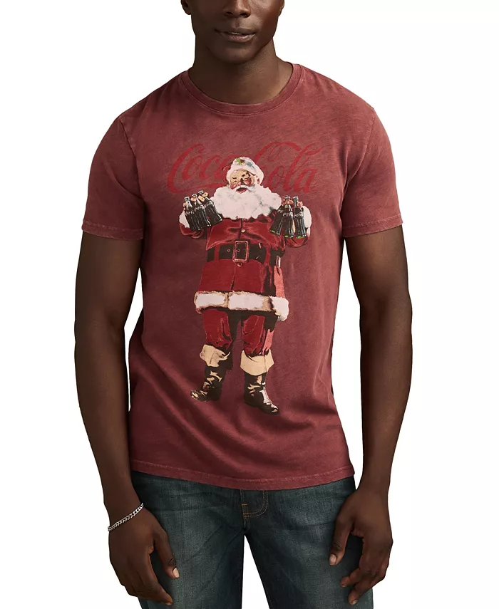 Мужская футболка с принтом Coke Santa Lucky Brand, красный
Мужская футболка с принтом Coke Santa Lucky Brand, красный