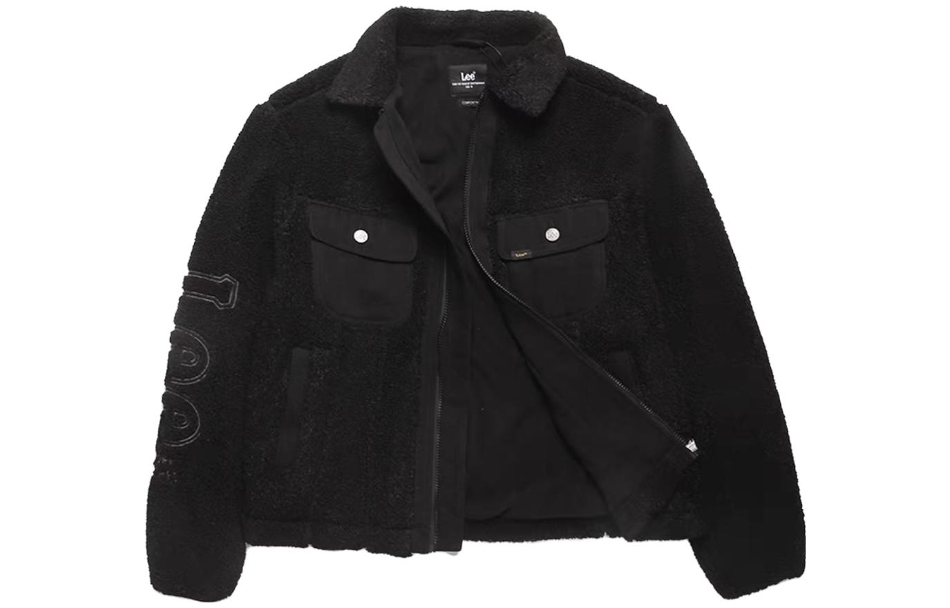 Lee Бархатная куртка мужская черная, Black 
Lee Бархатная куртка мужская черная, Black