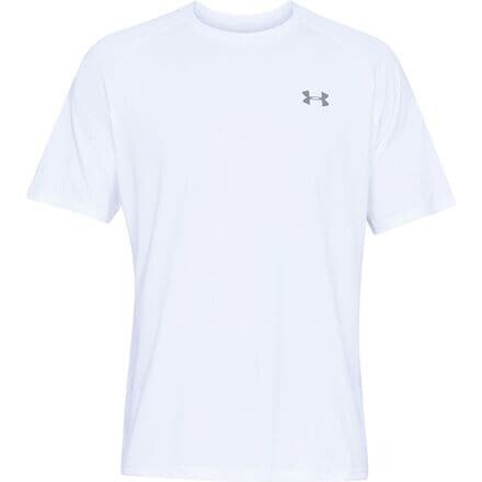 Рубашка с коротким рукавом Tech 2.0 мужская Under Armour, цвет White/Overcast Gray
Рубашка с коротким рукавом Tech 2.0 мужская Under Armour, цвет White/Overcast Gray