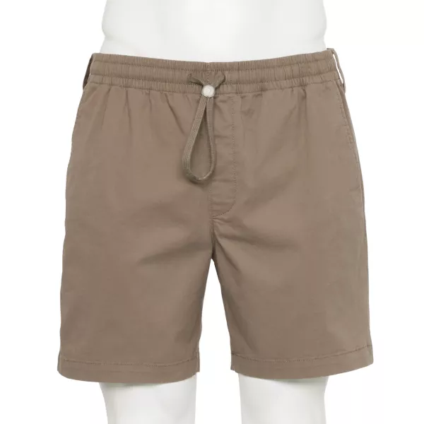 Мужские эластичные повседневные шорты 7" без застёжки Sonoma Goods For Life, хаки 
Мужские эластичные повседневные шорты 7" без застёжки Sonoma Goods For Life, хаки