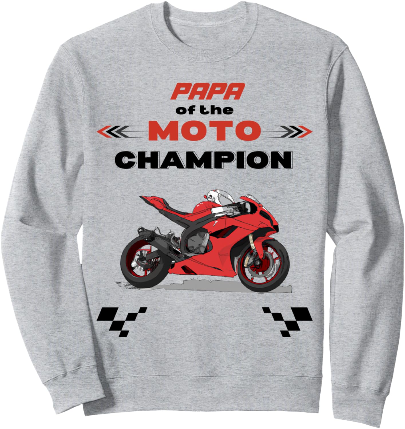 Толстовка «Папа чемпиона по мотоциклам» для вечеринки в честь 8-летия Family Look Moto Bike Race Theme Decorations Gifts, серый
Толстовка «Папа чемпиона по мотоциклам» для вечеринки в честь 8-летия Family Look Moto Bike Race Theme Decorations Gifts, серый