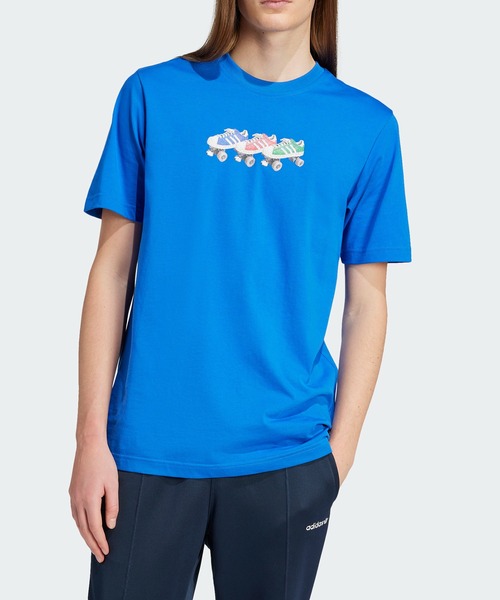 Футболка с коротким рукавом Adidas Originals, синяя
Футболка с коротким рукавом Adidas Originals, синяя