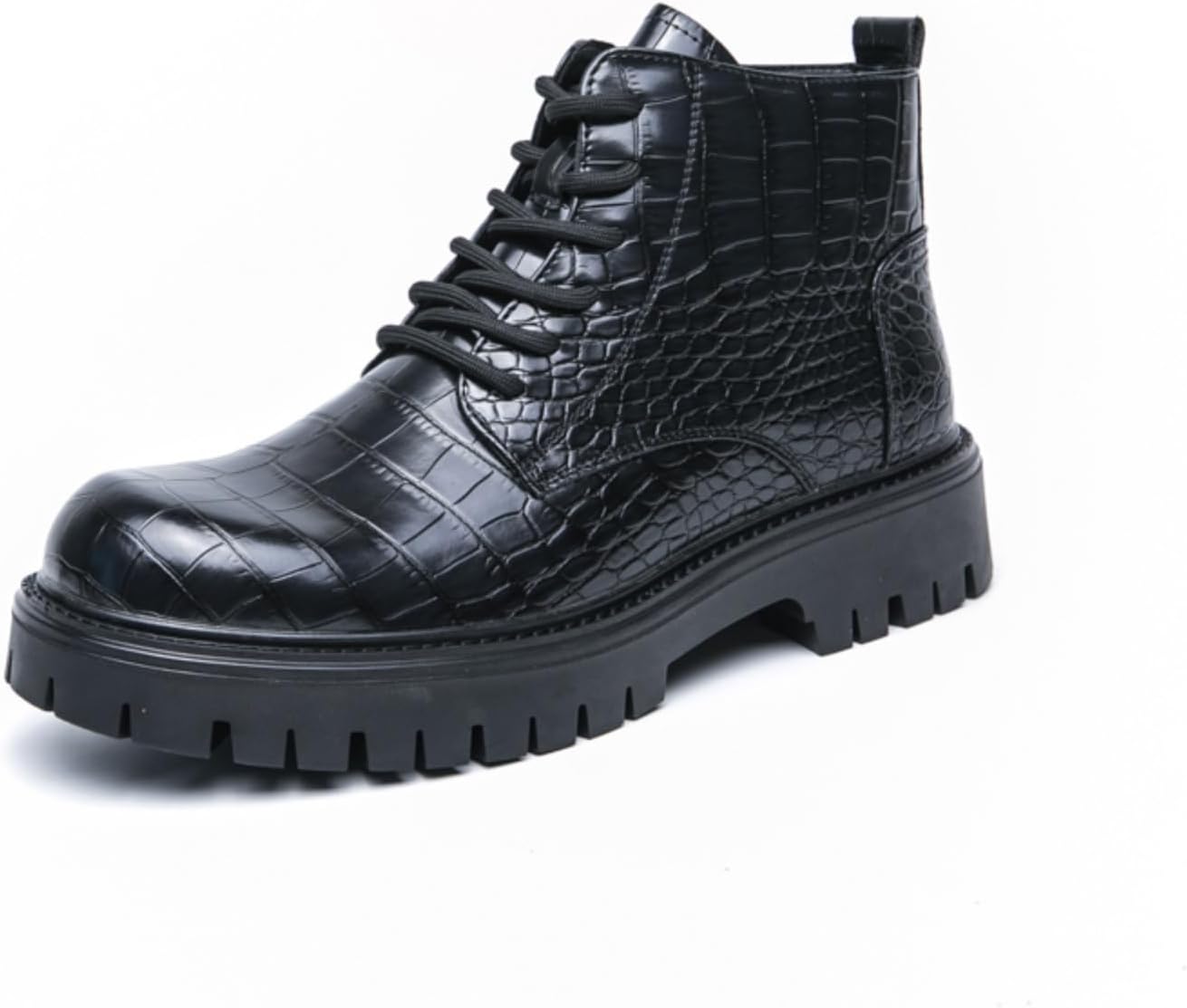 Мужские модные высокие ботинки-чукка из кожи с текстурой под камень, на шнуровке, с боковой молнией, обувь на платформе, оксфорды, с круглым носком, нескользящие повседневные туфли для вечеринок, свиданий и выпускных Qwuieoin, черный
Мужские модные высокие ботинки-чукка из кожи с текстурой под камень, на шнуровке, с боковой молнией, обувь на платформе, оксфорды, с круглым носком, нескользящие повседневные туфли для вечеринок, свиданий и выпускных Qwuieoin, черный