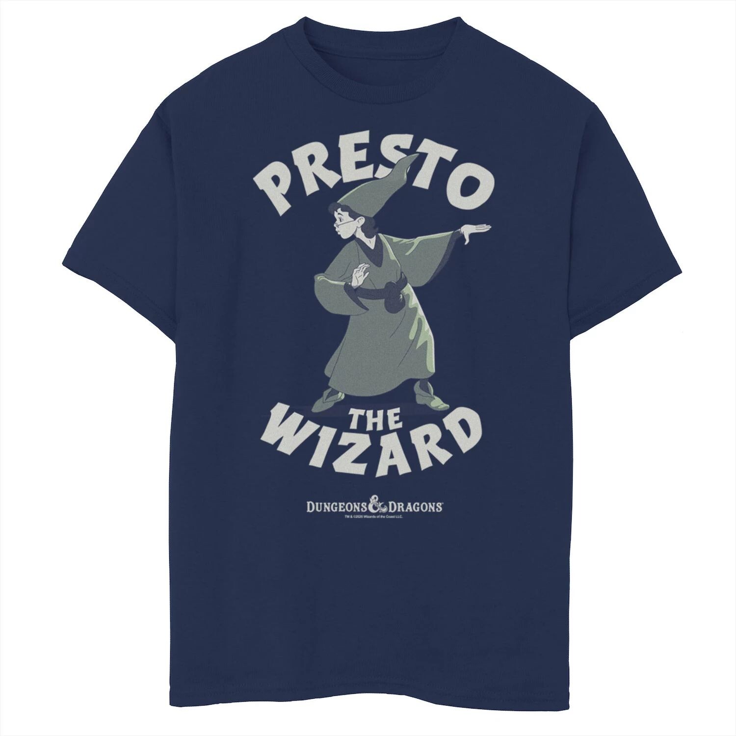 Футболка с рисунком Presto The Wizard для мальчиков 8–20 лет Dungeons & Dragons Licensed Character
Футболка с рисунком Presto The Wizard для мальчиков 8–20 лет Dungeons & Dragons Licensed Character