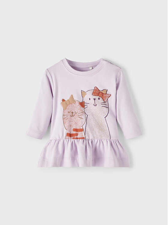 Блуза стандартного кроя Name It, фиолетовый
Блуза стандартного кроя Name It, фиолетовый