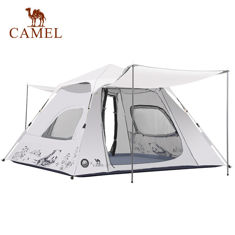 Палатка Camel (Camel) с чернилами «Панда», портативная полностью автоматическая палатка для кемпинга, пикника, уличная непромокаемая и солнцезащитная палатка с навесом
Палатка Camel (Camel) с чернилами «Панда», портативная полностью автоматическая палатка для кемпинга, пикника, уличная непромокаемая и солнцезащитная палатка с навесом