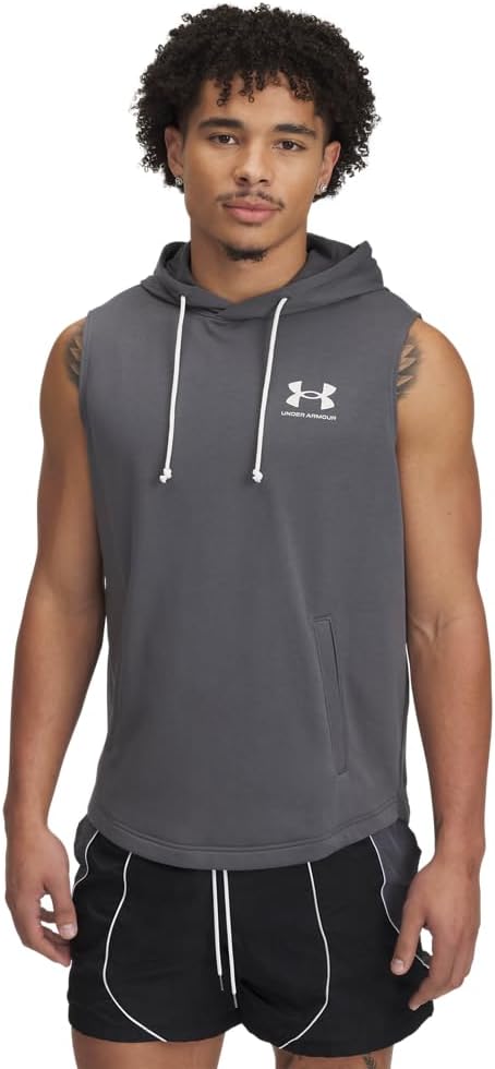 Under Armour мужская флисовая толстовка без рукавов Rival Terry, (025) Castlerock/Onyx White
Under Armour мужская флисовая толстовка без рукавов Rival Terry, (025) Castlerock/Onyx White