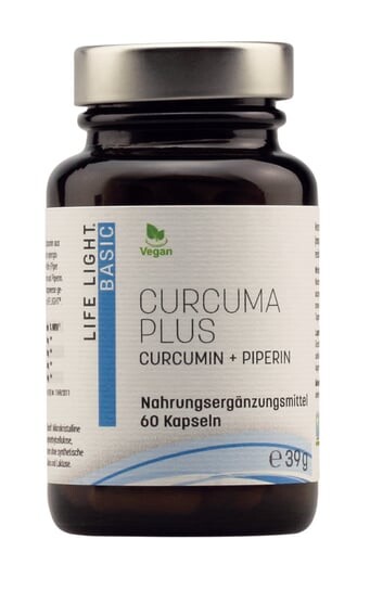 Life Light, Куркума Плюс, 60 капсул 
Life Light, Куркума Плюс, 60 капсул