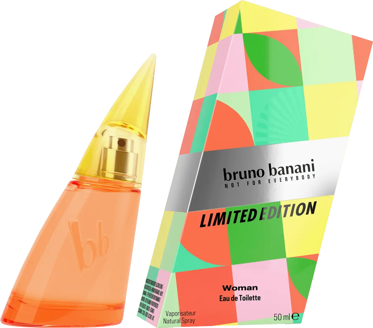 Женская туалетная вода Limited Edition 50 мл Bruno Banani
Женская туалетная вода Limited Edition 50 мл Bruno Banani