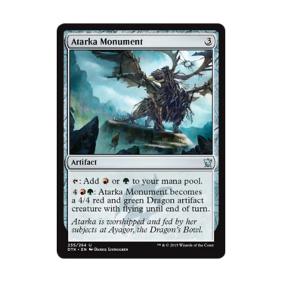CCG Памятник Атарке (U), MTG - Dragons of Tarkir 
CCG Памятник Атарке (U), MTG - Dragons of Tarkir