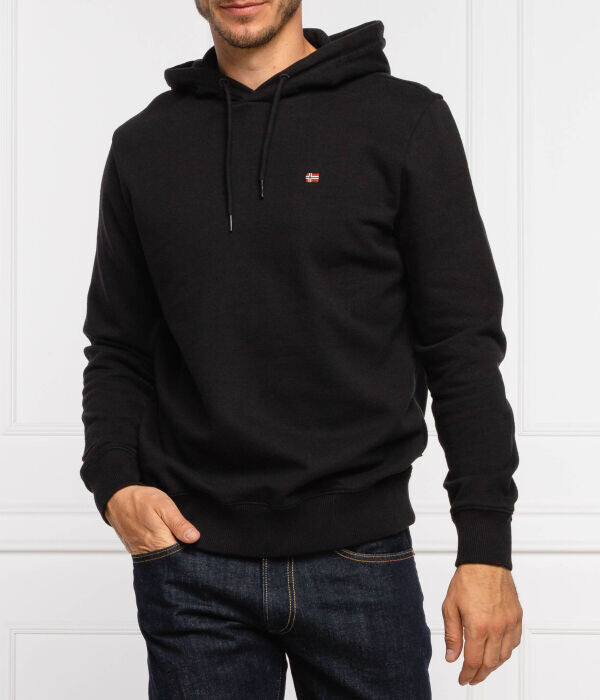 Толстовка Napapijri с капюшоном, черный
Толстовка Napapijri с капюшоном, черный