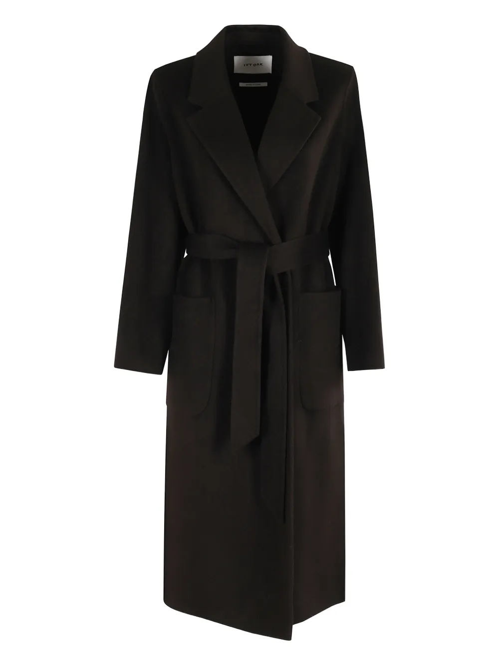 Шерстяной тренч с поясом IVY OAK, черный
Шерстяной тренч с поясом IVY OAK, черный