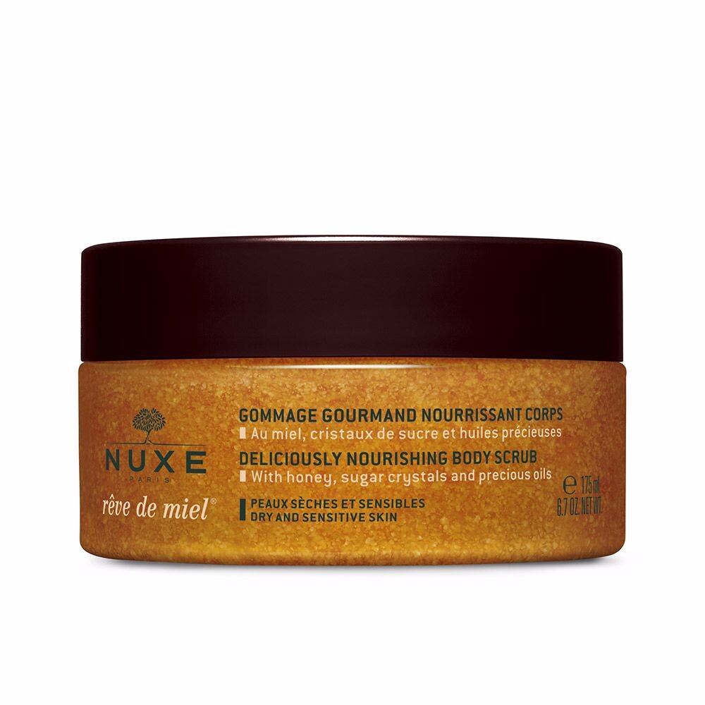 Скраб для тела Rêve De Miel Exfoliante Corporal Nutritivo Nuxe, 175 мл
Скраб для тела Rêve De Miel Exfoliante Corporal Nutritivo Nuxe, 175 мл