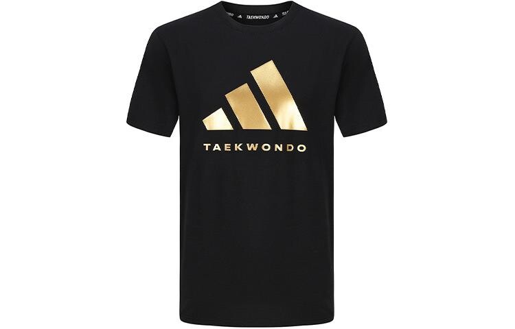 Футболка унисекс черная/золотая Adidas, черный
Футболка унисекс черная/золотая Adidas, черный