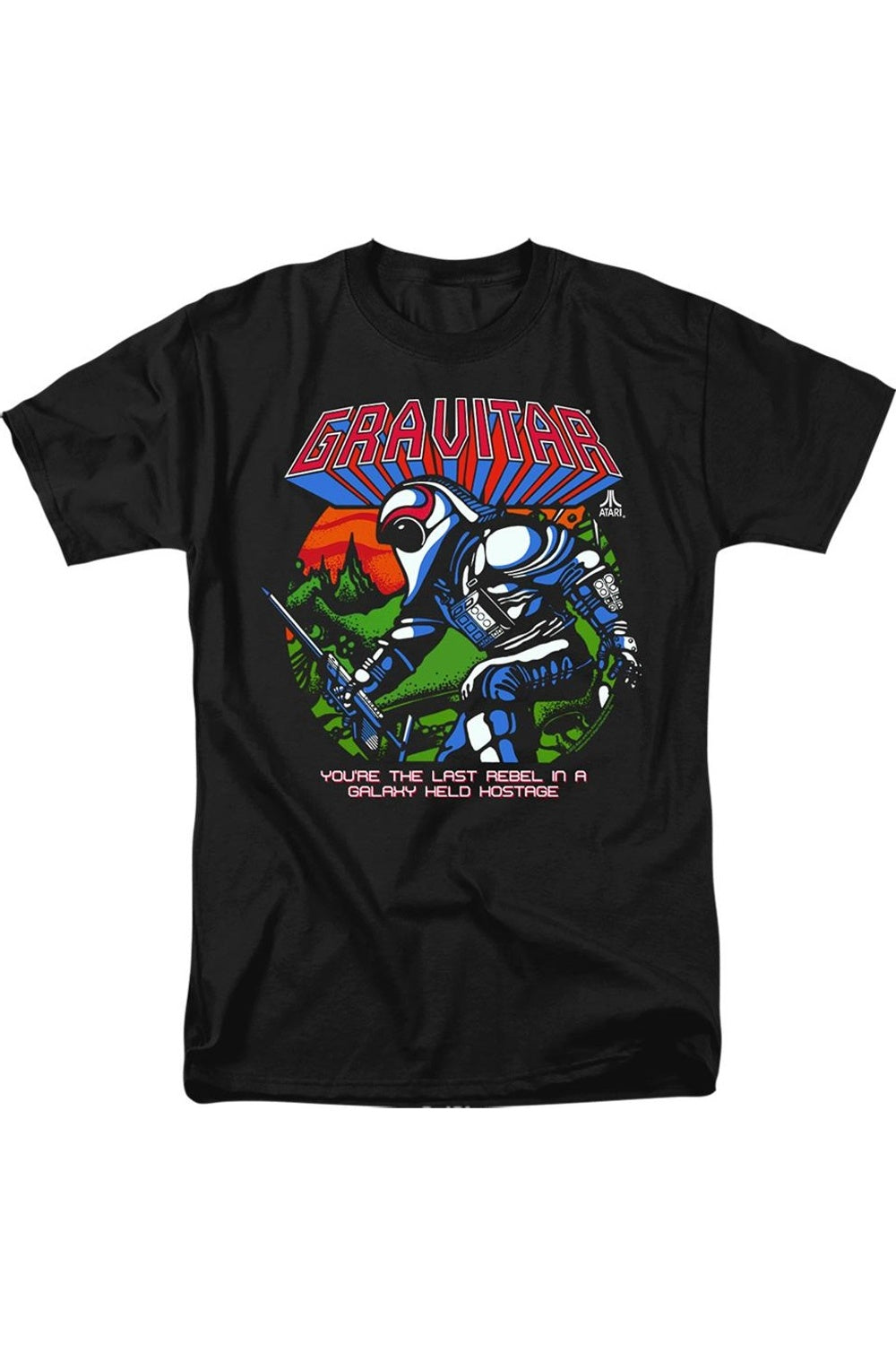 Футболка Atari Last Rebel с коротким рукавом для взрослых Gildan, черный
Футболка Atari Last Rebel с коротким рукавом для взрослых Gildan, черный
