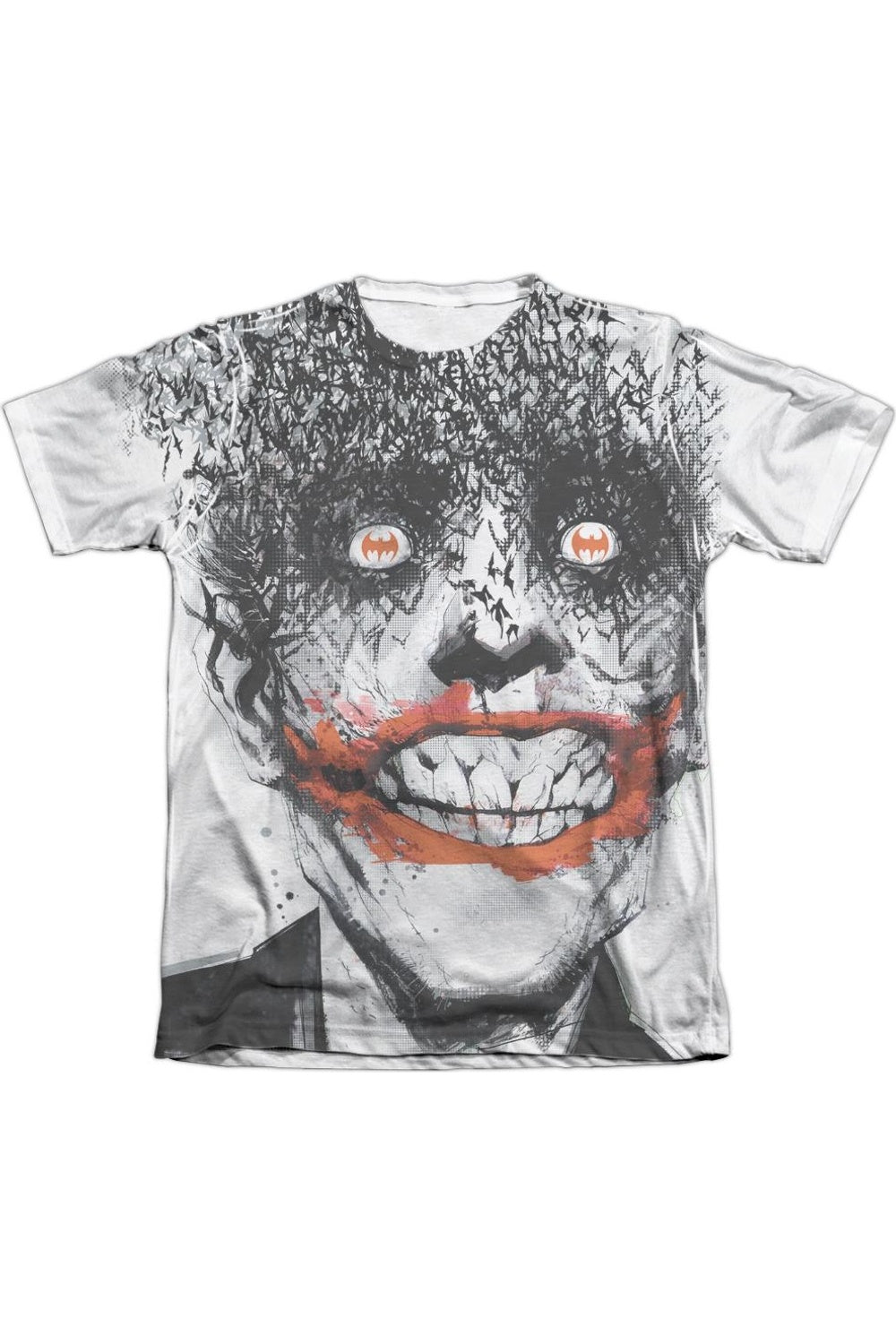 Футболка с коротким рукавом Batman Bats On The Brain для взрослых из полиэстера/хлопка Gildan, белый
Футболка с коротким рукавом Batman Bats On The Brain для взрослых из полиэстера/хлопка Gildan, белый