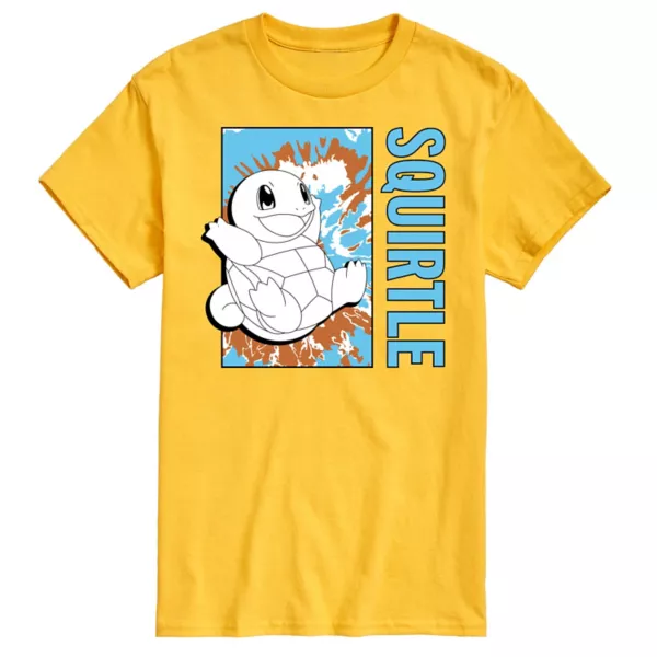 Мужская футболка с принтом тай-дай в стиле покемон Сквиртл Licensed Character, желтый
Мужская футболка с принтом тай-дай в стиле покемон Сквиртл Licensed Character, желтый
