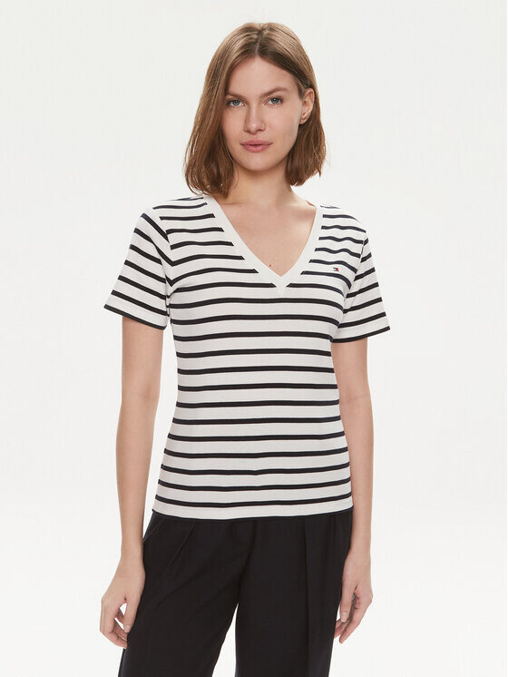 Футболка узкого кроя Tommy Hilfiger, экрю
Футболка узкого кроя Tommy Hilfiger, экрю