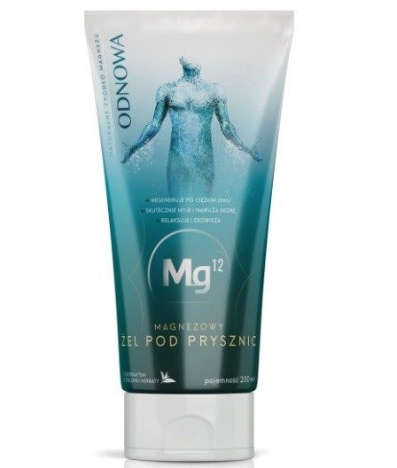 Mg12 sport - Обновляющий магниевый гель для душа - 200 мл
Mg12 sport - Обновляющий магниевый гель для душа - 200 мл