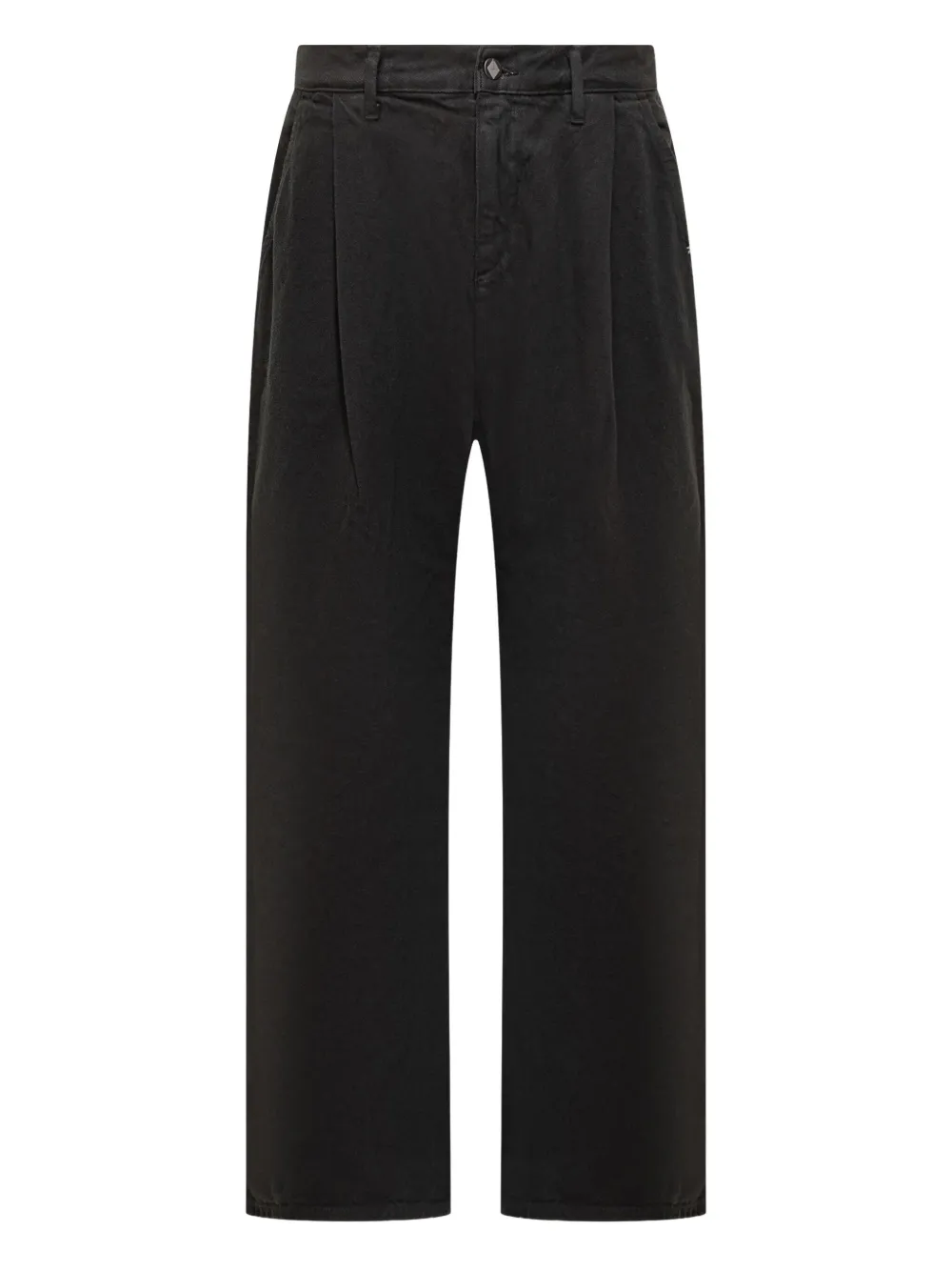 Хлопковые брюки со складками AMISH, черный
Хлопковые брюки со складками AMISH, черный