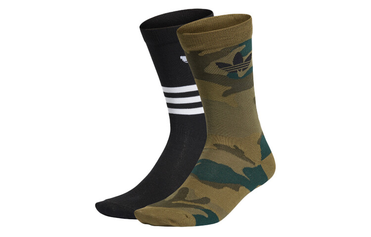 Носки унисекс до середины икры Adidas Originals, цвет Black/olive green
Носки унисекс до середины икры Adidas Originals, цвет Black/olive green